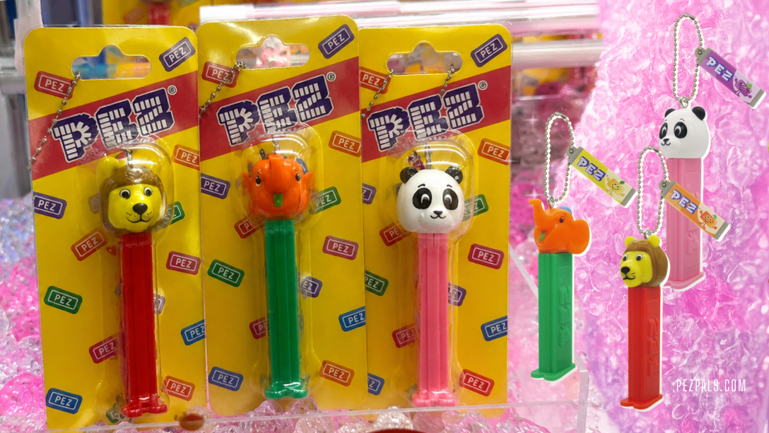 New PEZ Mini Figure Keychains Hit TAITO Claw Machines in Japan!