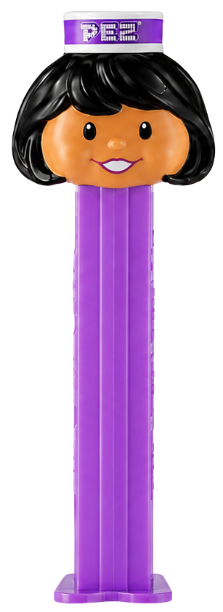 Meet the New Grape PEZ Presenter Girl! 2026 pez grape presenter girl
