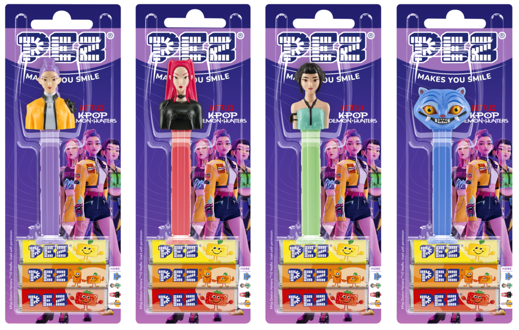 2026 kpop demon hunters pez europe blister
