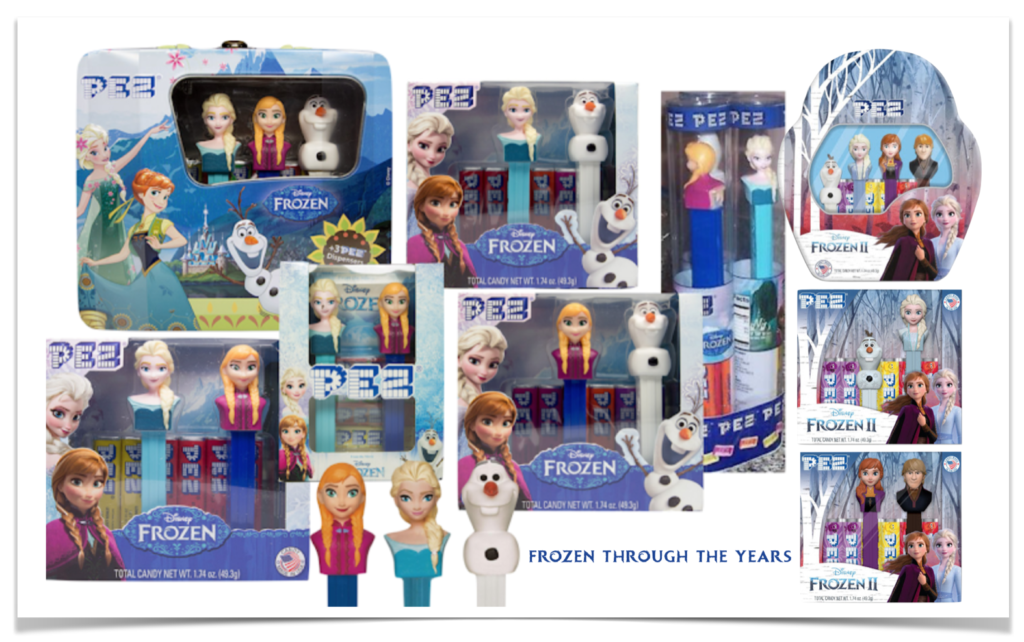 EXCLUSIVE FIRST LOOK: New Frozen PEZ Twin Packs Arrive in Europe frozen pictorial 2020
