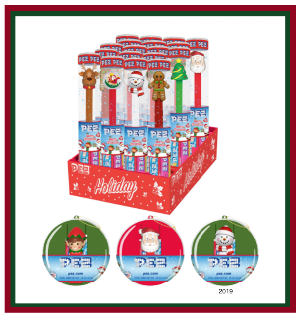 Christmas PEZ 2019 & a First Look at 2020 christmas 2019 2
