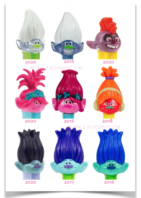 trolls 4 2019 pez