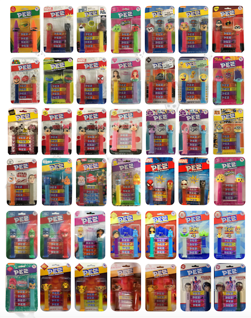 Two New Grinch PEZ Double Cards Found! burlington card pictorial max enhanced
