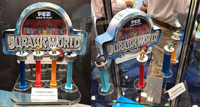 First Look: The Future of PEZ Coming in 2018 jurassic ss 2017