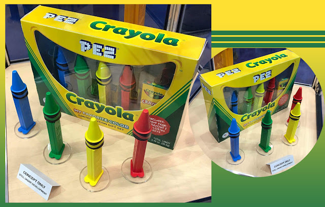 First Look: The Future of PEZ Coming in 2018 crayola ss 2017