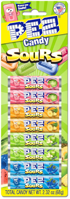 New Refreshed PEZ Candy Packs Are Arriving in Stores sour candy
