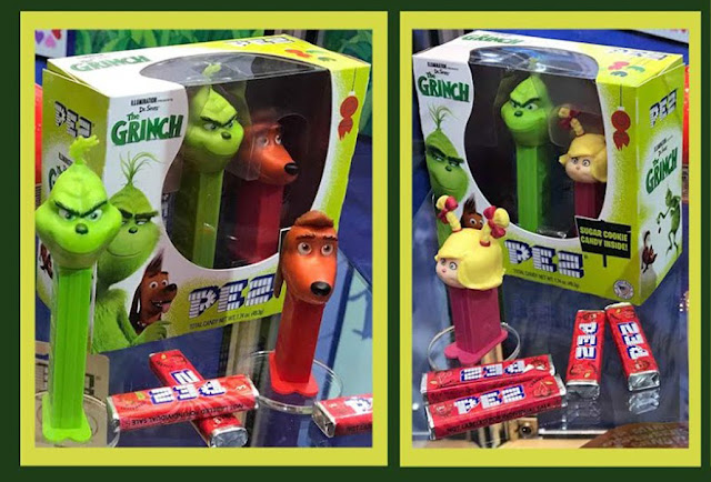 The Grinch PEZ Twin Packs Are Finally Here! grinch sweets and snacks expo