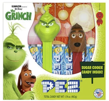 The Grinch PEZ Twin Packs Are Finally Here! grinch and mini max twin pack