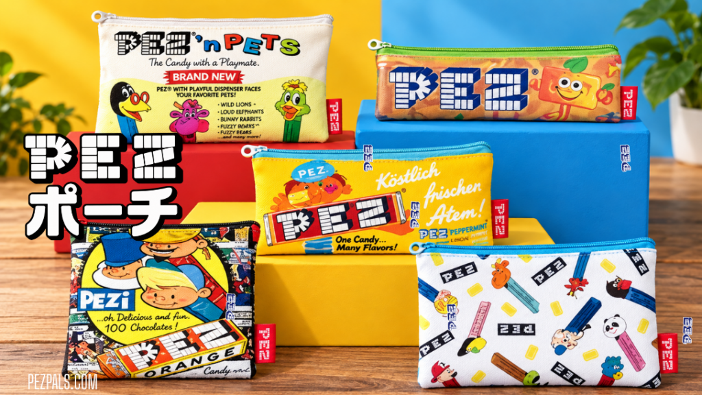 New PEZ Polyester Pencil Cases Are Coming! pez japan pencil cases 2019