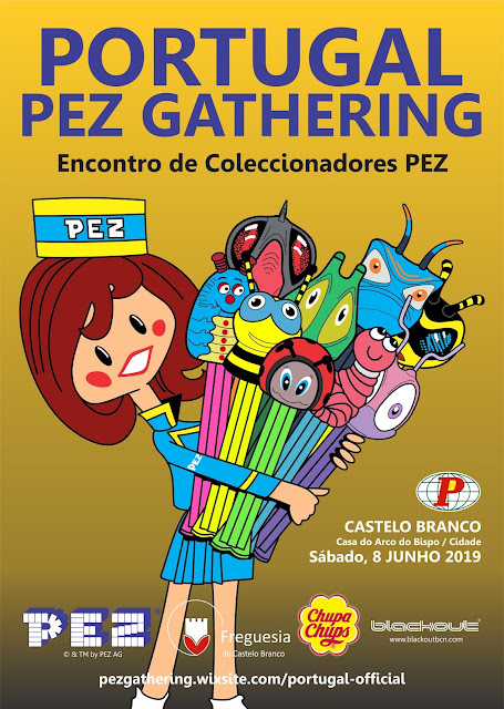 The 6th PEZ Portugal Gathering! PEZ Portugal PEZ gathering Poster