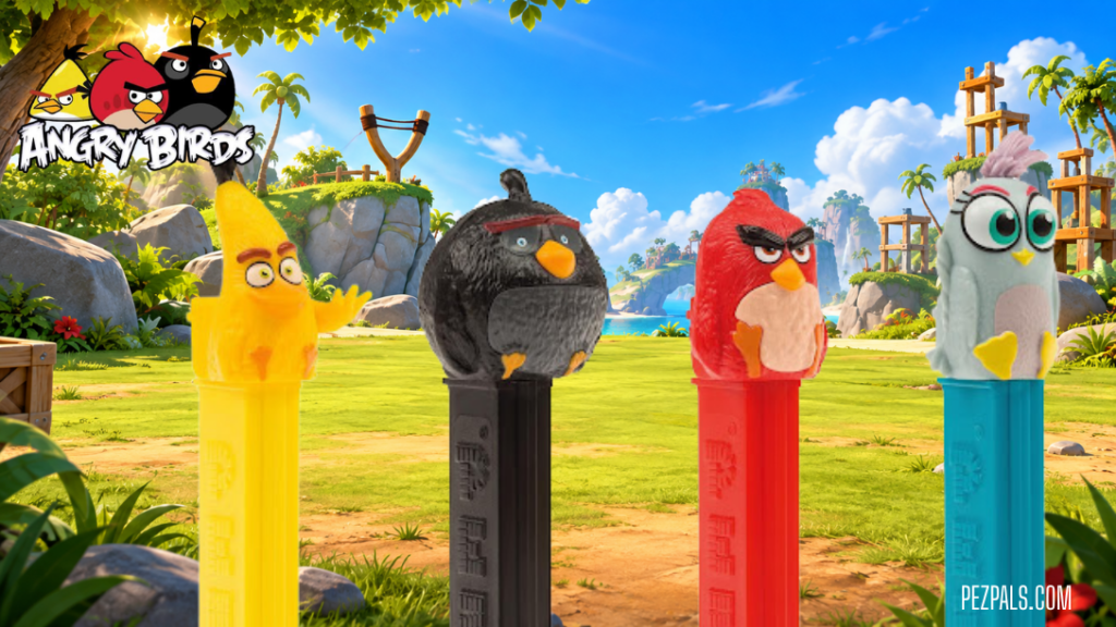 Exclusive PEZ Secret Life of Pets DVD Gift Set! angry birds main 2019