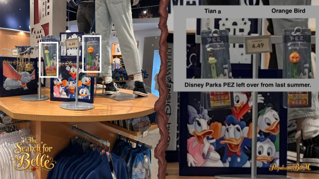 Hunting for Disney Parks PEZ Without Entering the Parks! bill 2026 belle 8