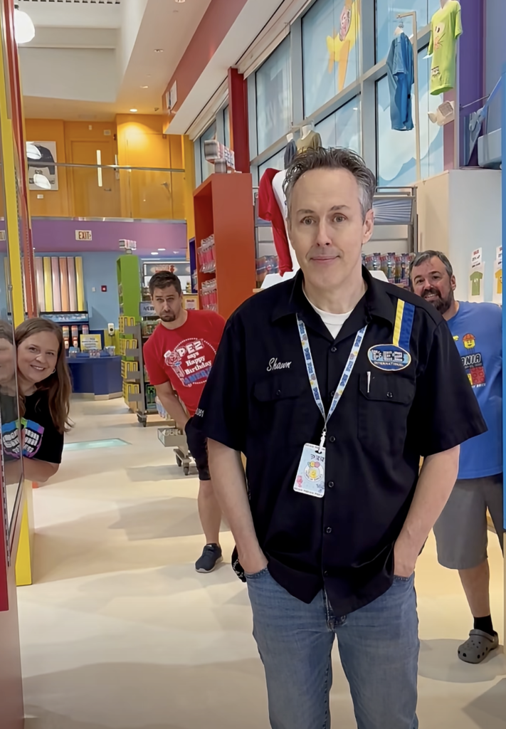 PEZ Turns 100: A Birthday Party Worth Planning For! shawn, landon, morgan